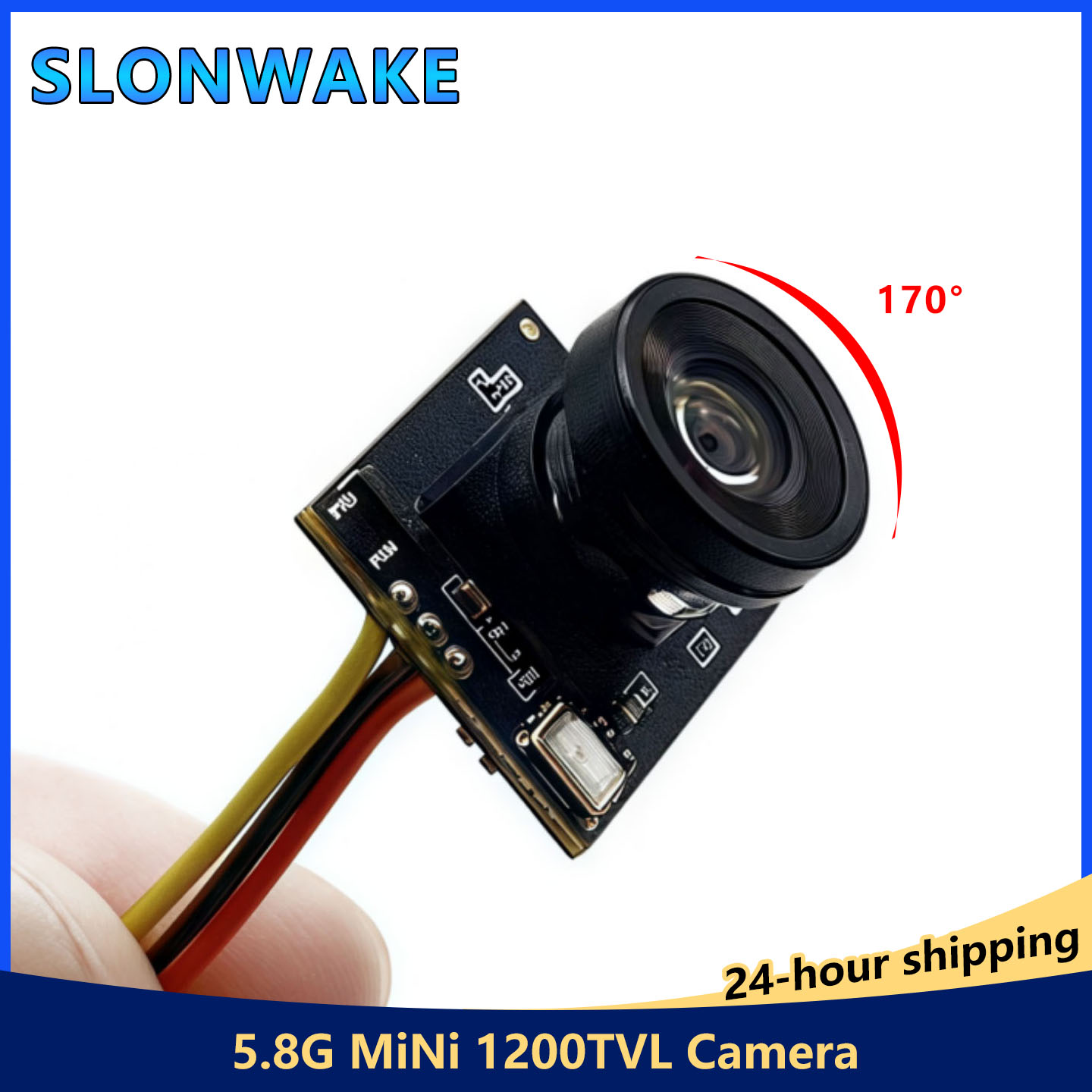 Drone Racing Receiver - Kamera FPV SLONWAKE Ultra Mini 5.8G