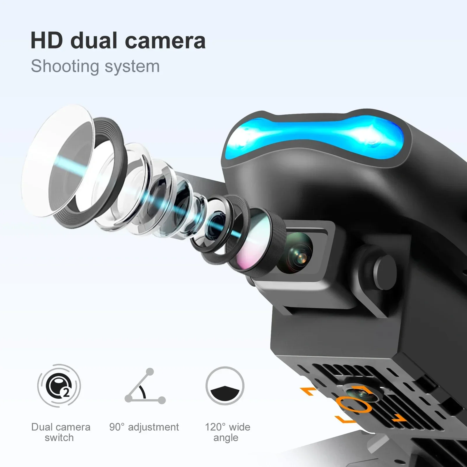 Nowy dron E99 Pro HD 4K z podw – Drone Racing Camera recenzja i cena