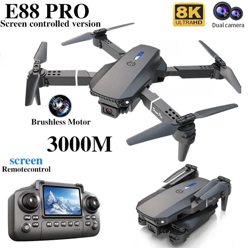 Profesjonalny dron E88 PRO z e – Drone Racing Camera recenzja i cena