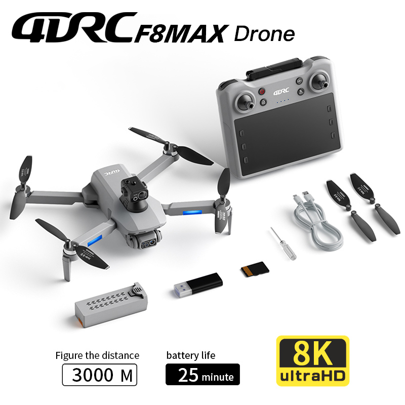 Dron F8 MAX GPS Profesjonalny  – Drone Racing Camera recenzja i cena