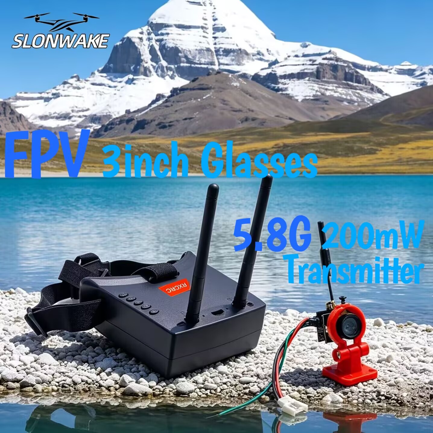 SLONWAKE 5.8G Analogowy Transm – Drone Racing Receiver recenzja i cena
