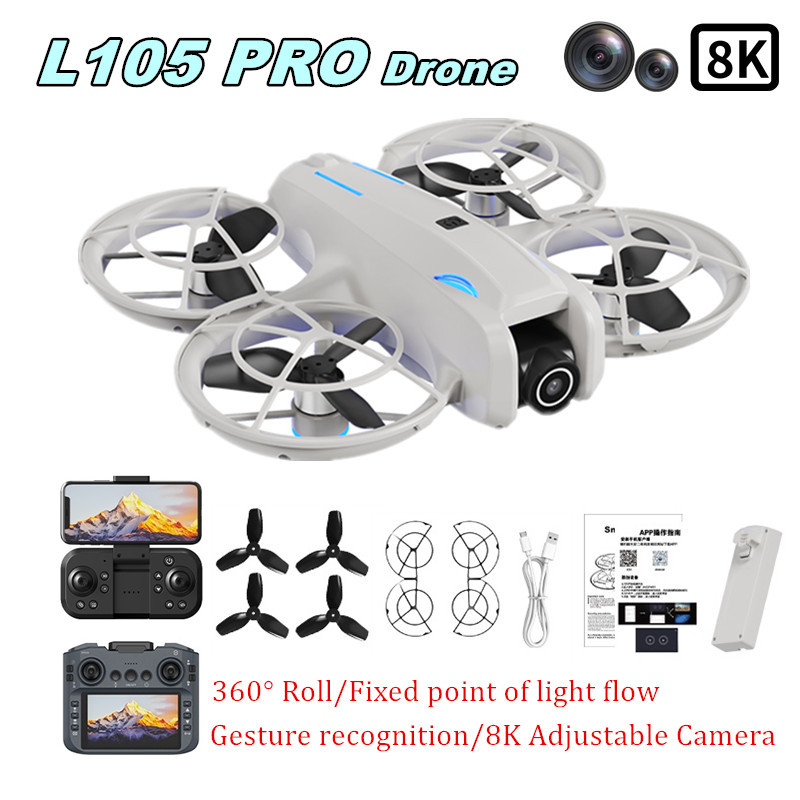 Dron L105 PRO Duel z obiektywe – Drone Racing Camera recenzja i cena